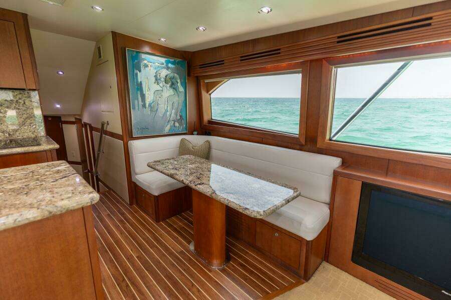 2008 Hatteras 60 Convertible  Galley 5