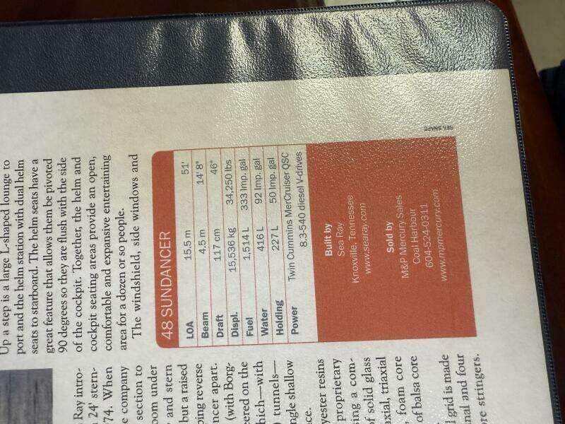 2006 Sea Ray 48 Sundancer
