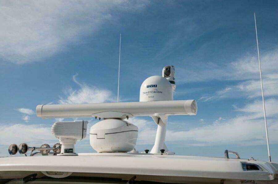 2018 42 Boston Whaler 420 Outrage The Tyder II Antenna