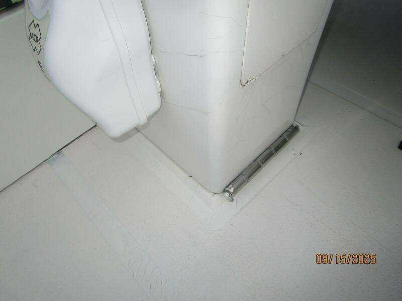 45' Ocean Alexander mast base hinge