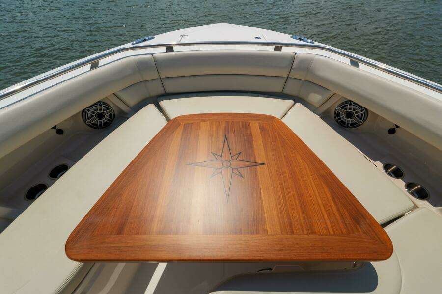Boston Whaler 380 Realm- Bow Dinette