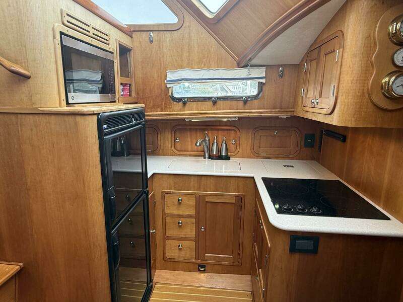 Galley with Sink and Stove