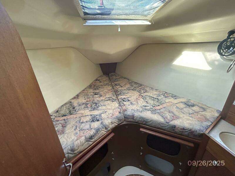 37' Hunter guest stateroom