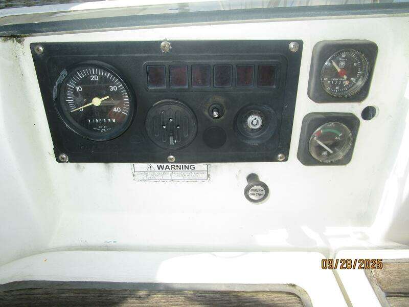 38' Beneteau cockpit auxiliary panel