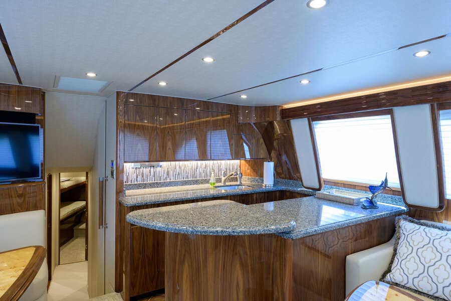 2017 48 Viking Convertible - Galley 