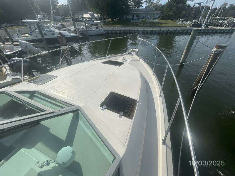 31' Pursuit foredeck2