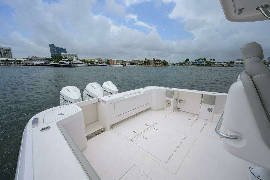 Intrepid 41 - Port Cockpit