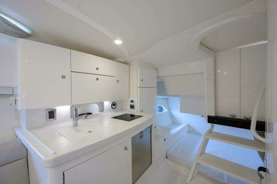 Intrepid 41 - Galley & Galley Entrance  