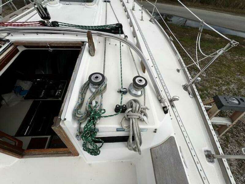 Starboard Lewmar winches