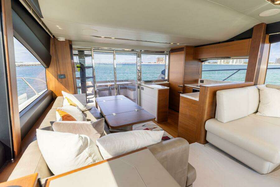 2019 Princess S65-CREWSZING- Salon/Galley