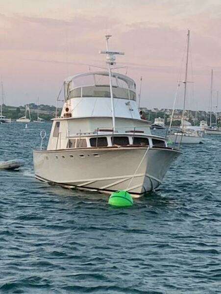 1967 Custom 42’ Flybridge Cruiser