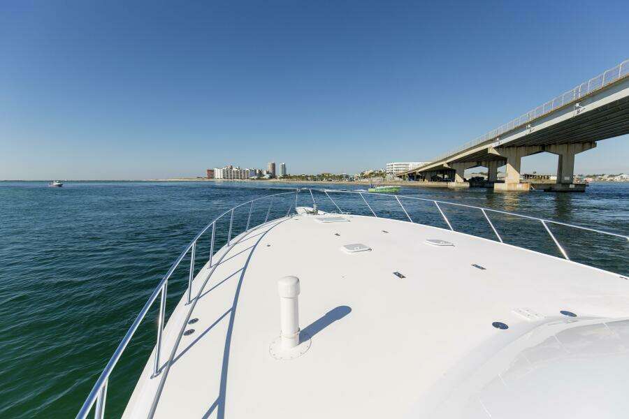 2008 60 Hatteras Blacksmith Bow