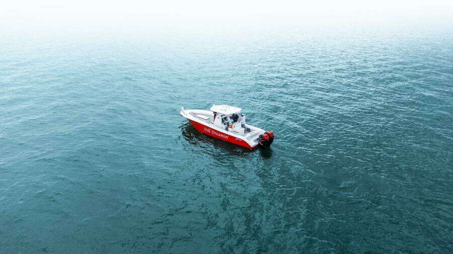 Yellowfin 32 Offshore - STILL DREAMIN - Aerial 