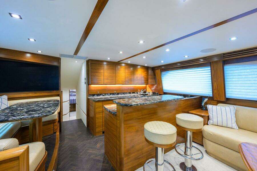 2023 Viking 64 Convertible - Galley