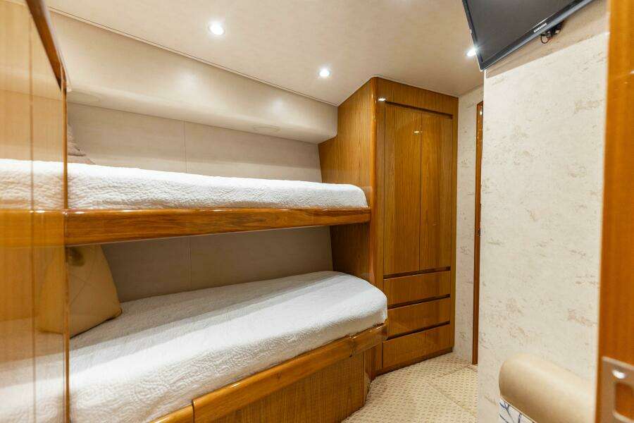 2013 Viking 76 Convertible- REEL FIRE- Starboard Stateroom