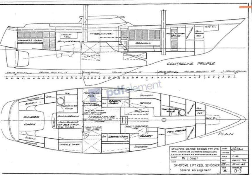 1989 Custom Peter Cole 64ft Motor Sailer