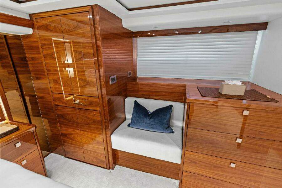 2026 Viking 82 Convertible- TEAM HARVEY I- Master Stateroom