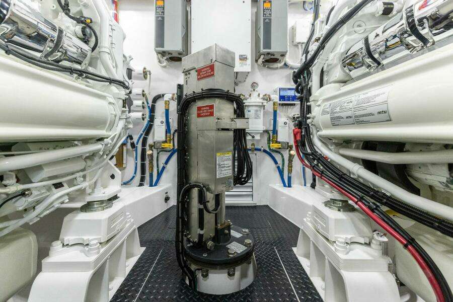2026 Viking 82 Convertible- TEAM HARVEY I- Engine Room