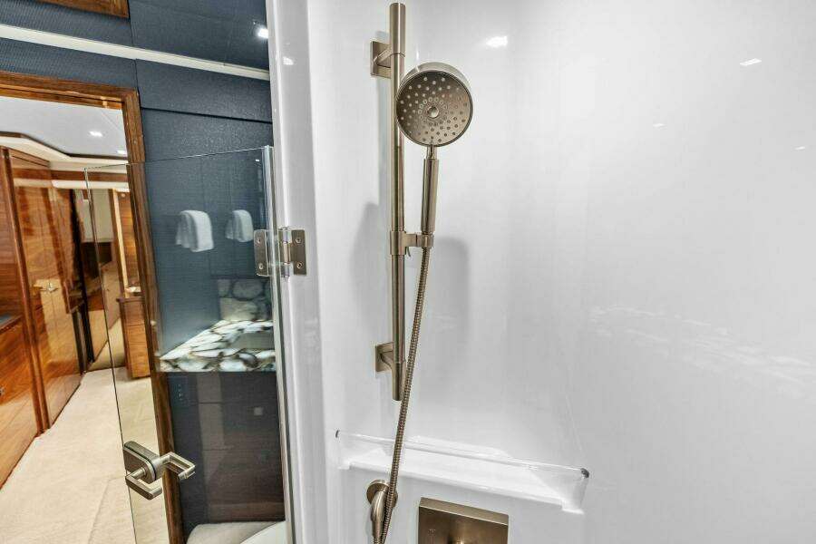 2026 Viking 82 Convertible- TEAM HARVEY I- Master Stateroom Head