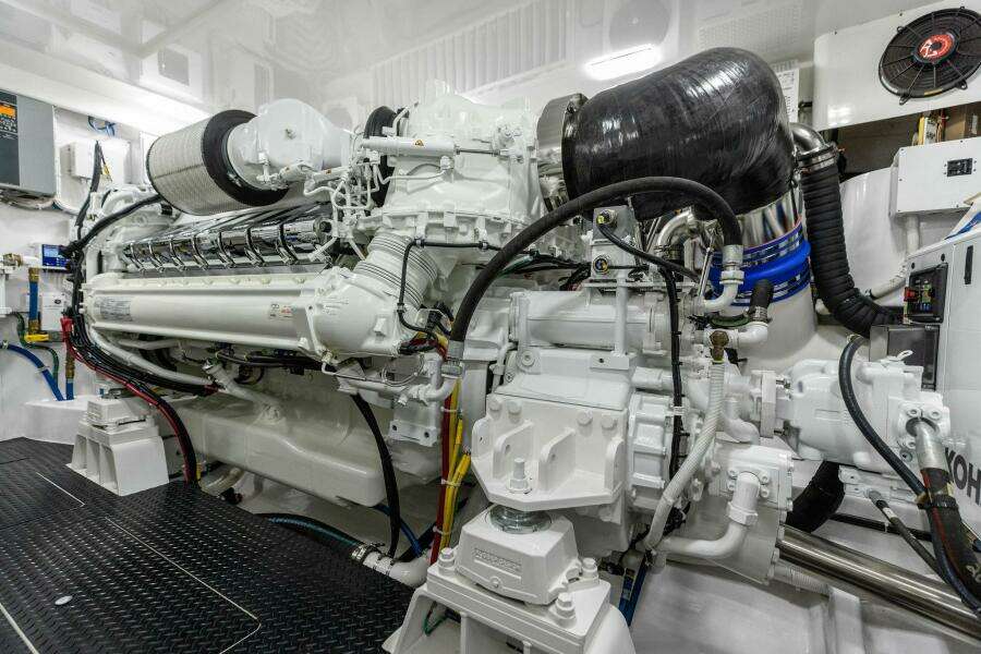 2026 Viking 82 Convertible- TEAM HARVEY I- Engine Room