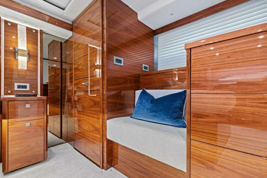 2026 Viking 82 Convertible- TEAM HARVEY I- Master Stateroom