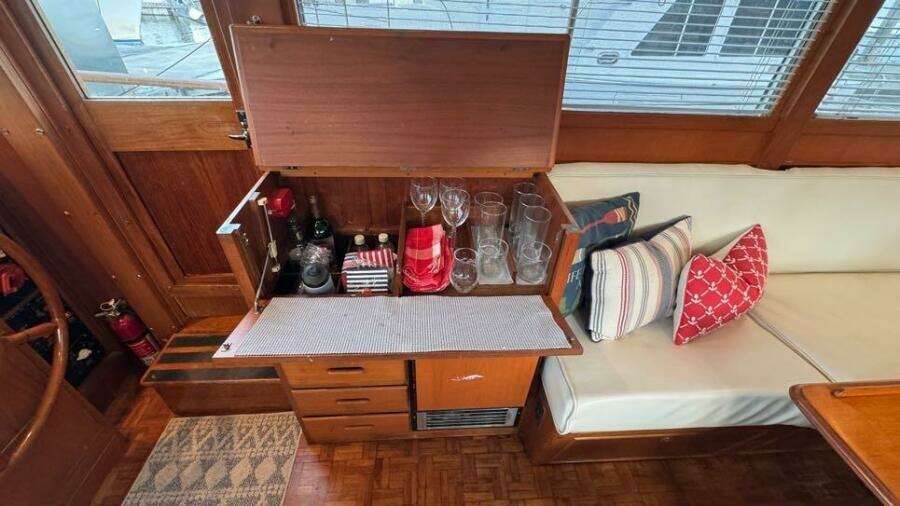 Entertainment Bar Cabinet