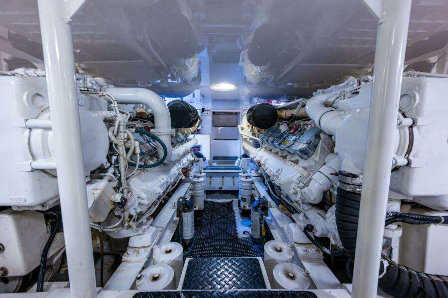 Viking 52 QUALIFIER - Engine Room