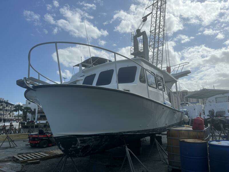 2008 Glenn Young 32 Skiff - Bow