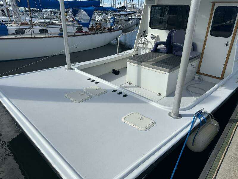 2008 Glenn Young 32 Skiff - Aft Deck