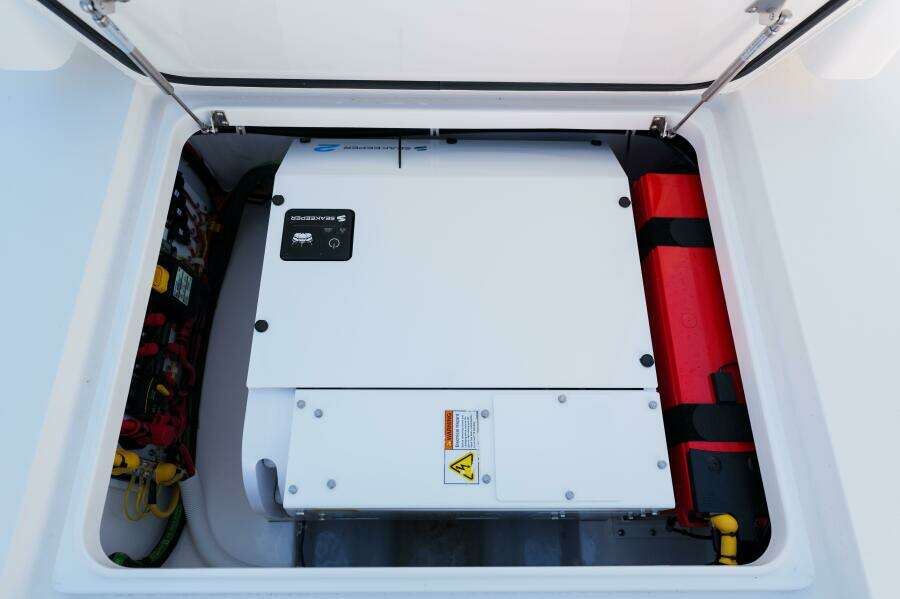 Valhalla 33 - Sea Dawg - Battery Compartment 