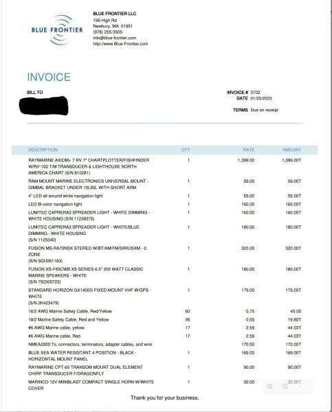 2003 Palm Beach 22DC White Cap