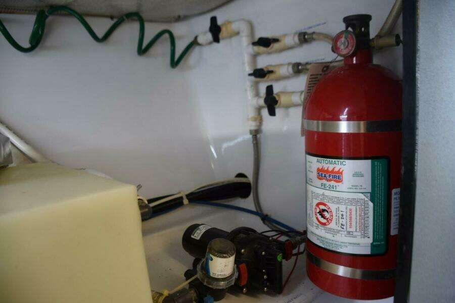 Engine Room Fire Suppression System And Fresh Water Pump