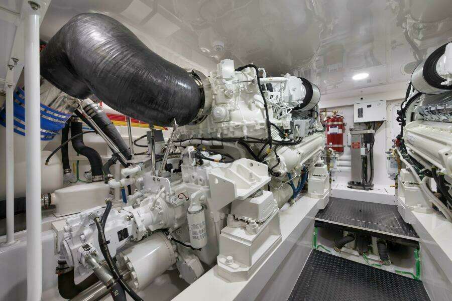 2024 Viking 68 Convertible- GYS TRADE- Engine Room