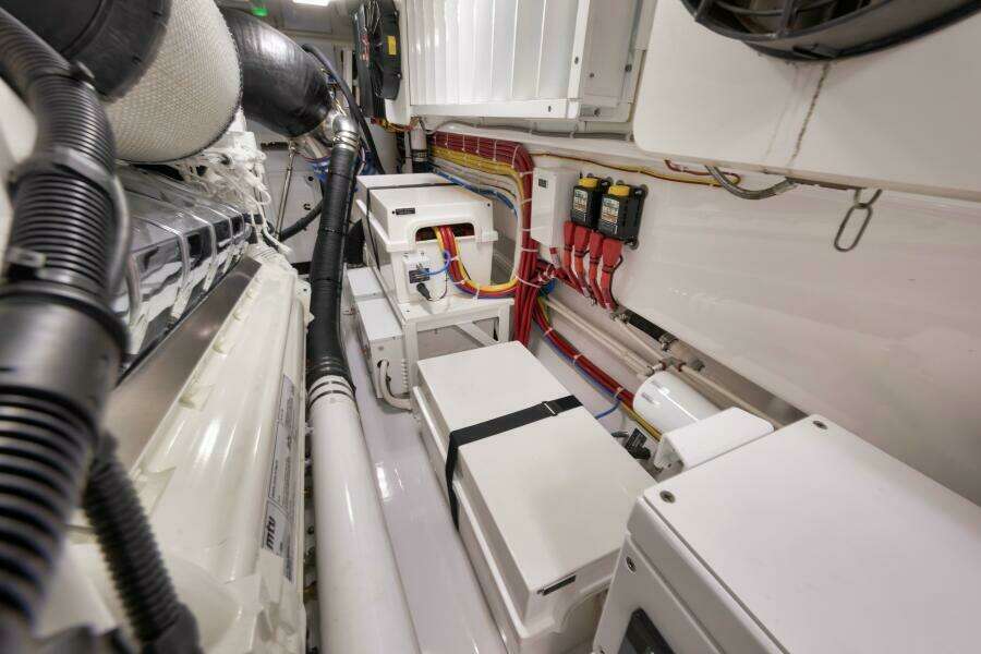 2024 Viking 68 Convertible- GYS TRADE- Engine Room