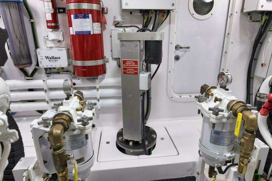 2024 Viking 68 Convertible- GYS TRADE- Engine Room