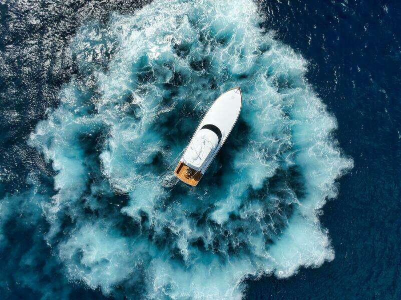 2024 Viking 68 Convertible- GYS TRADE- Aerial