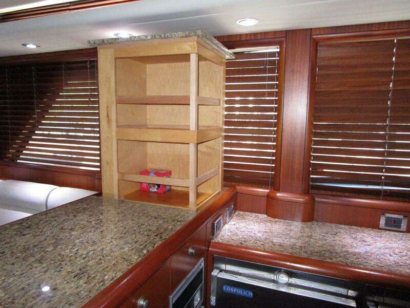 Hidden Galley Storage