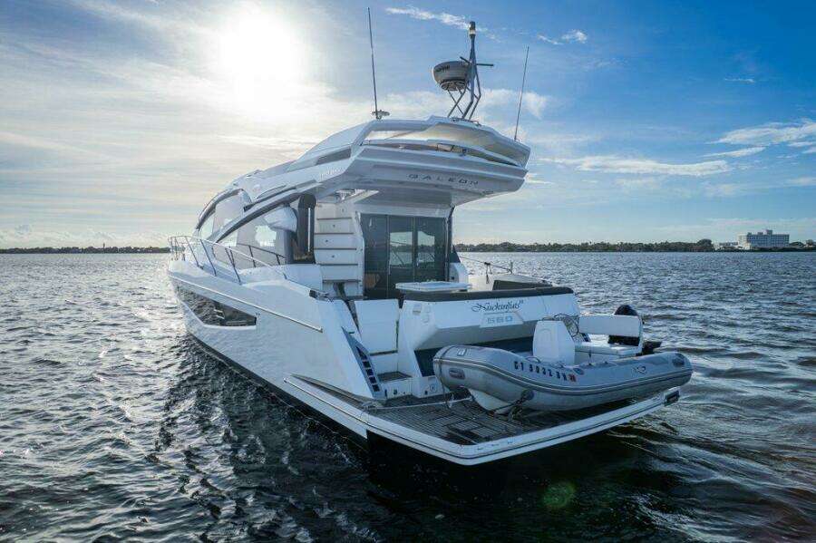 Galeon 58 560 Sky Nuckingfuts- Stern Profile 