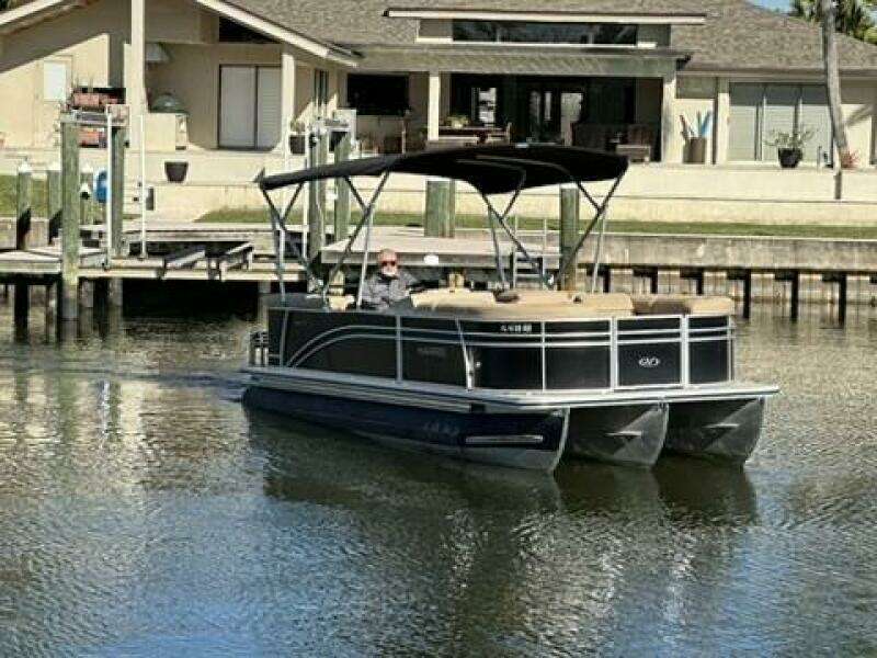 2017 Harris 220 Cruiser Tritoon