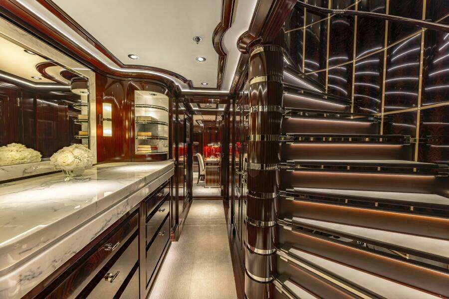 Stairwell to Lower Atrium