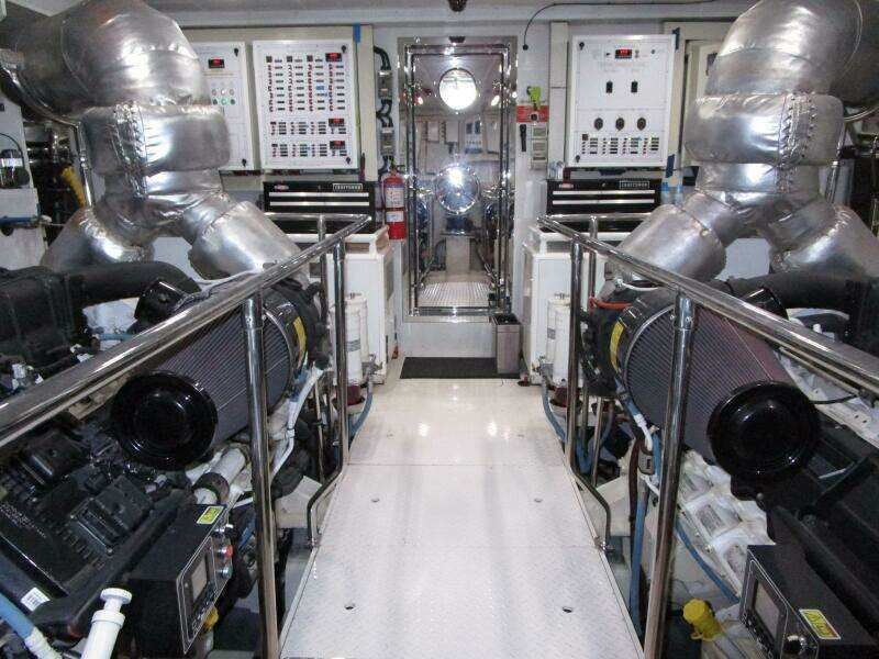 Engine Room Looking Aft