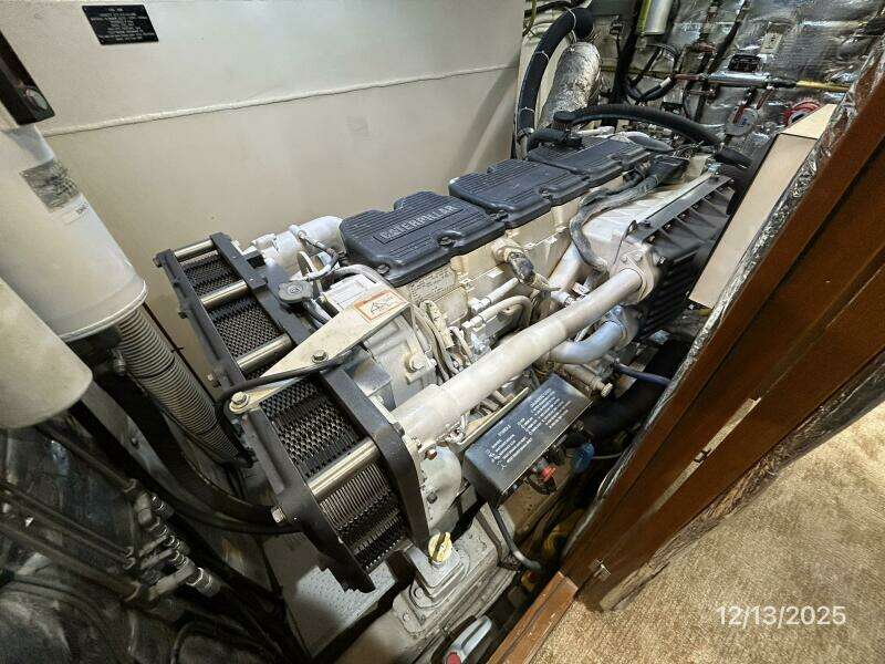 60' Jefferson starboard main engine