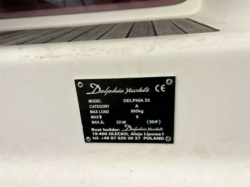 2007 Delphia 33 Sloop