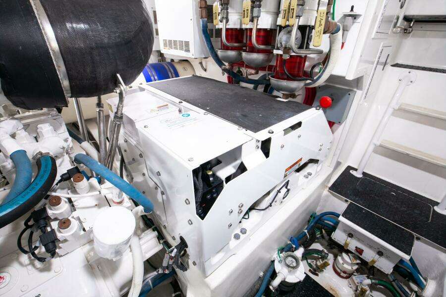 Viking 52 ONE MORE - Engine Room