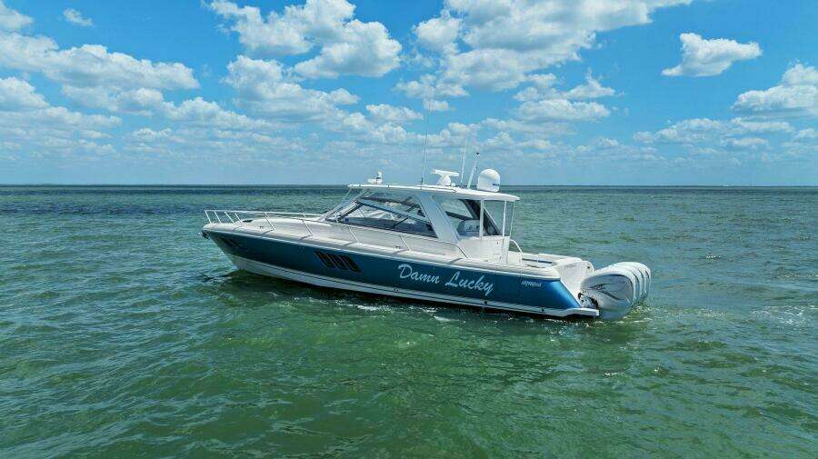 2019 47 Intrepid Sport Yacht - Damn Lucky