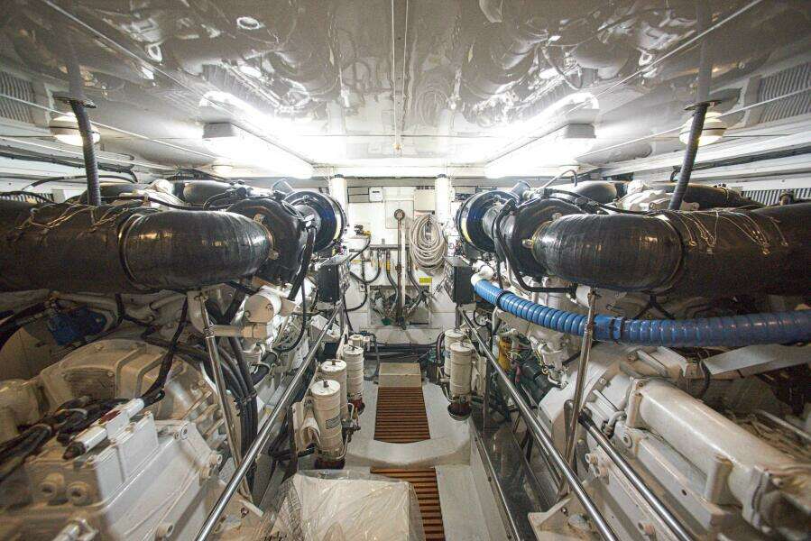 Engine Room Dual Engines