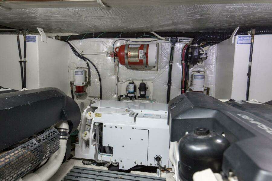 2019 Tiara Yachts C49 Coupe Engine Room