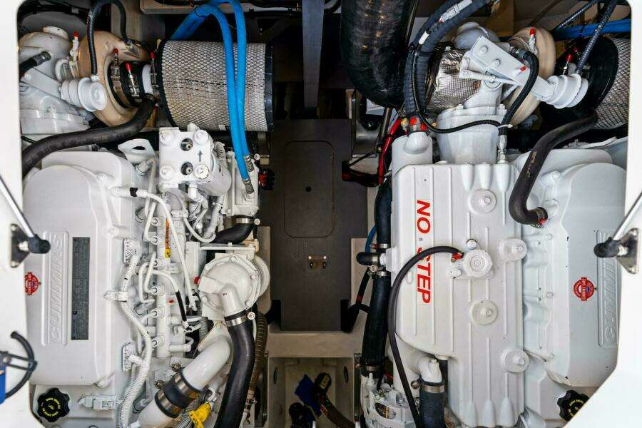 2024 42 Prestige Flybridge - Engine Room2024 42 Prestige Flybridge - Engine Room