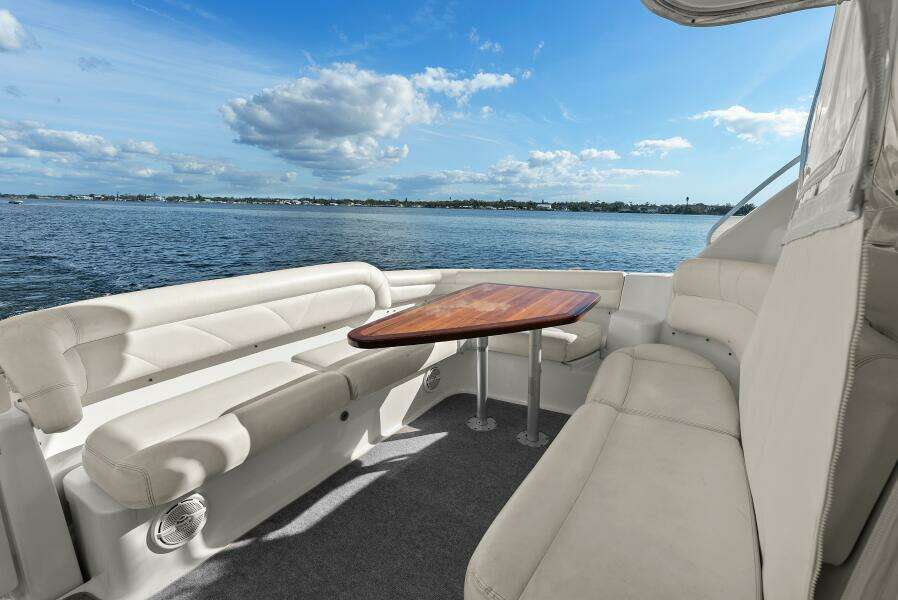 2007 Tiara Yachts 4300 Sovran - Aft Deck Seating 