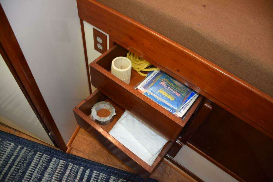 Drawer Storage Beneath Berth